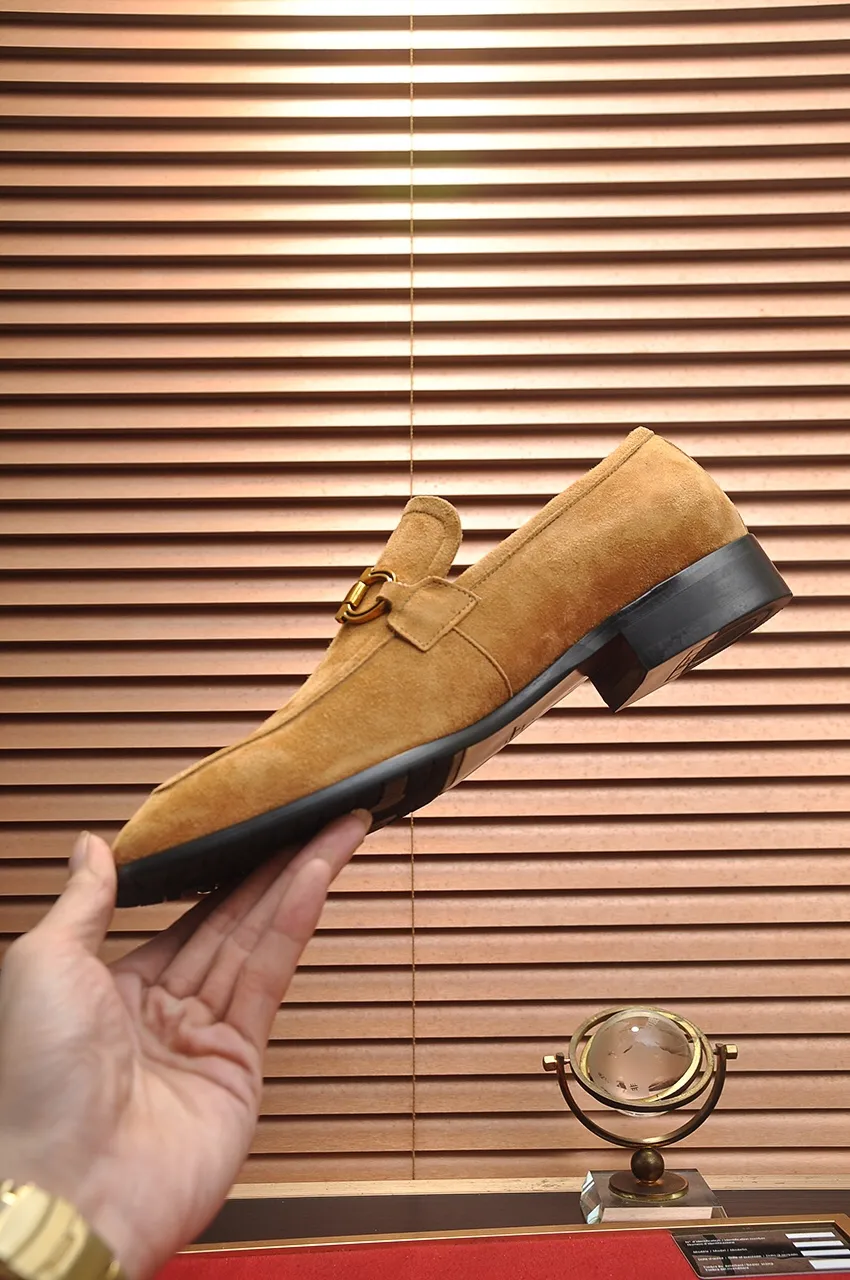 Men's shoes 💰500💶[Ferragamo/Ferragamo] The latest model in the counter. Original imported high-quality cowhide with open edges + imported 🐂 water-dyed cowhide lining + original luxury metal buckle + original combined outsole. Comparison without pressure 38--45 (45 is custom-made and cannot be returned or exchanged)